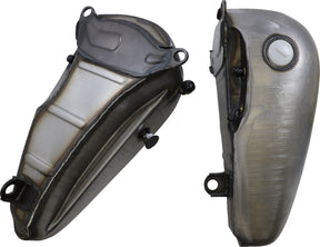 Drag Specialties Fat Bob Flat Side Gas Tank 5 Gallon Gas Tank Drag Specialties