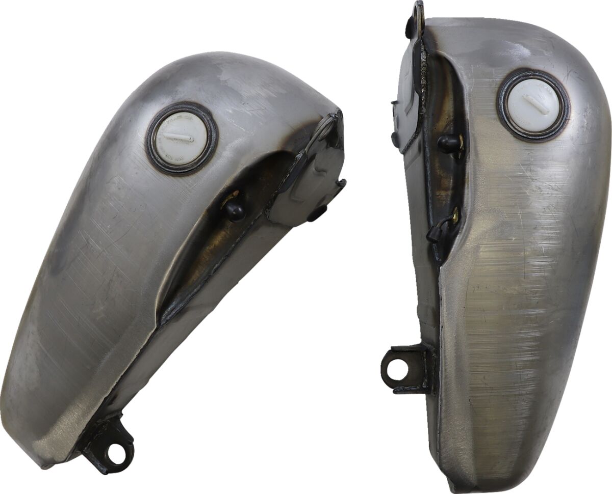 Drag Specialties Fat Bob Flat Side Gas Tank 5 Gallon Gas Tank Drag Specialties