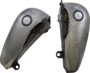 Drag Specialties Fat Bob Flat Side Gas Tank 5 Gallon Gas Tank Drag Specialties