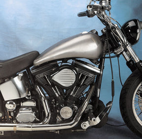Drag Specialties Fat Bob Flat Side Gas Tank Extended 2" 5.2 Gallon Gas Tank Drag Specialties