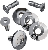 Drag Specialties Tank Mount Kit For Flat Side Tanks Chrome Gas Tank Mounting Components Drag Specialties