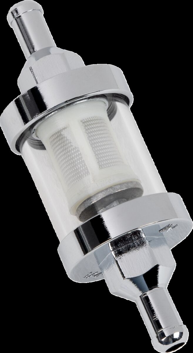 Drag Specialties Short Gas Filt 1/4 F.L. Fuel Filter Drag Specialties