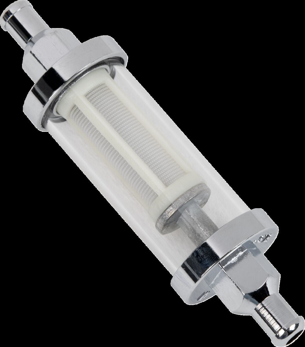 Drag Specialties Long Gas Filt 1/4 F.L. Fuel Filter Drag Specialties