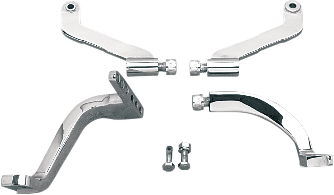 Drag Specialties Flrbrd Mnt Brkts 83 06 Fl FLOORBOARDS + PARTS Drag Specialties