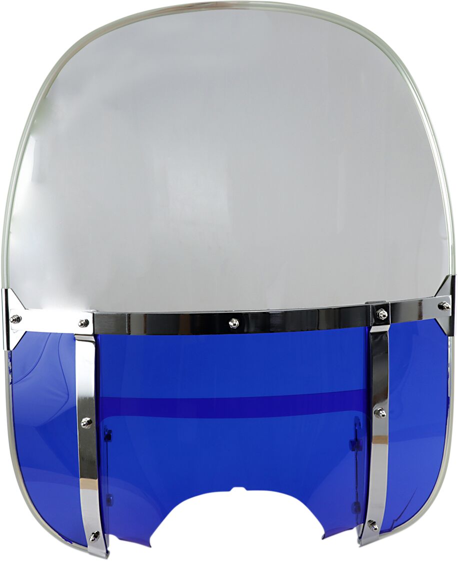 Drag Specialties Replacement Windshield Kit Blue Windscreens Drag Specialties