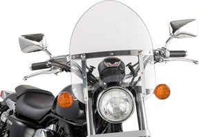 Slipstreamer Windshield Mini Police W/Handl WINDSHIELD-UNIVERSAL HARLEY TY Slipstreamer