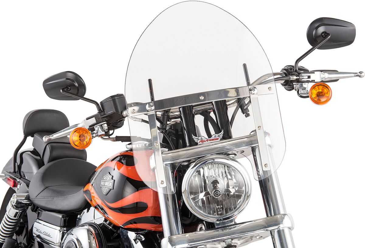Slipstreamer Windshield Mini Police W/Handl WINDSHIELD-UNIVERSAL HARLEY TY Slipstreamer