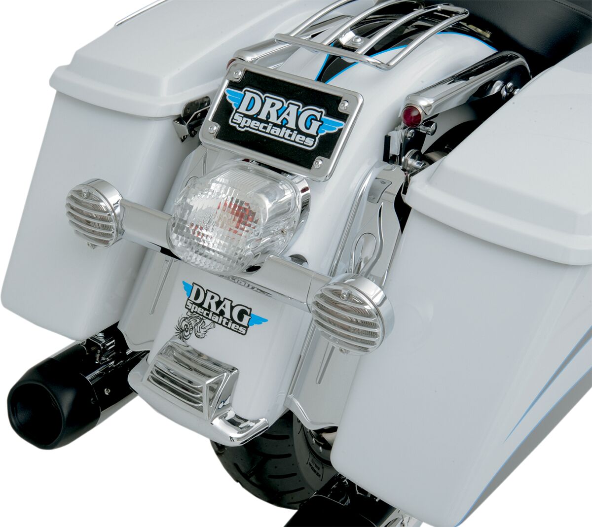 Drag Specialties Turn Signal Lens Grilles Flt BODY PANEL PARTS + ACCESSORIES Drag Specialties