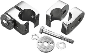 Drag Specialties 1 Chr Univ/Enguard Clamps FLOORBOARDS + PARTS Drag Specialties