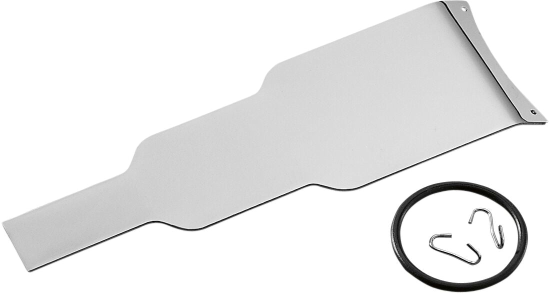 Dash Panel for Fat Bob-Style Tank, Chrome - 41-84 Harley Davidson Dash Cover Drag Specialties Default Title