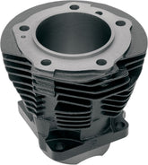 Drag Specialties Cylinder Rear, Black - 48-65 Panhead Cylinders Parts Drag Specialties
