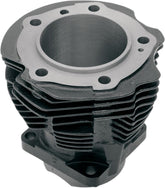 Drag Specialties Cylinder Front, Black - 48-65 Panhead Cylinders Parts Drag Specialties