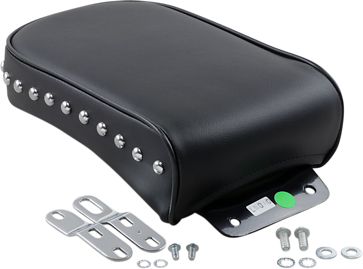 Pillion Thin Line, Studded Black - 86-99 Softail Heritage Seat Accessories Le Pera