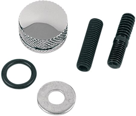 Drag Specialties Knurled Seat Mount Knob SEAT MOUNTING COMPONENTS Drag Specialties
