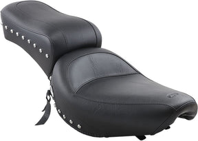 Mustang Seat One Piece 2 Up Plain Studded With Conchos Seat Mustang
