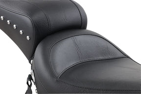 Mustang Seat One Piece 2 Up Plain Studded With Conchos Seat Mustang