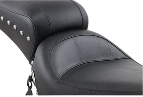 Mustang Seat One Piece 2 Up Plain Studded With Conchos Seat Mustang