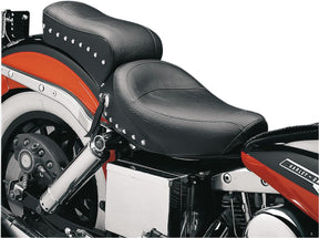 Mustang Seat One Piece 2 Up Plain Studded With Conchos Seat Mustang