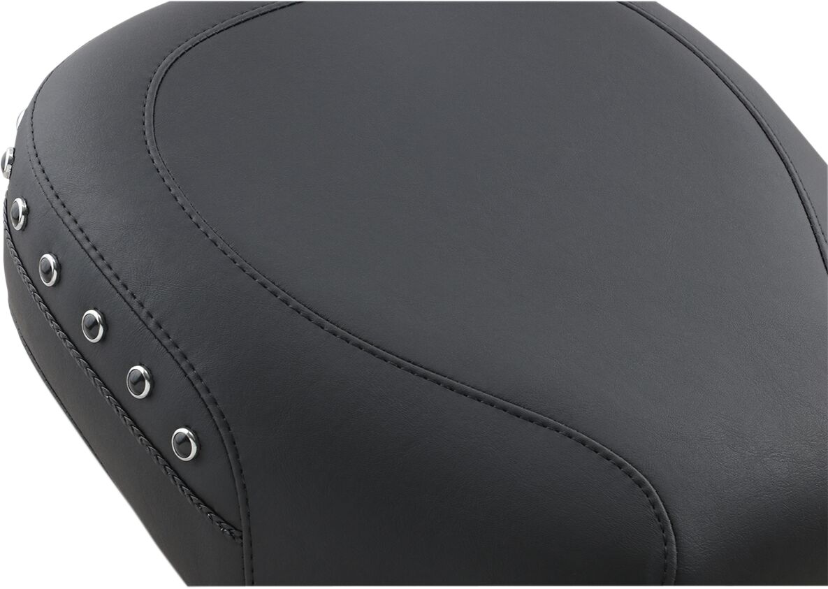 Mustang Pillion Pad Wide Touring Studded Seat Mustang