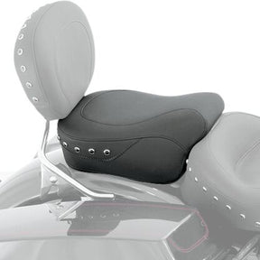 Mustang Pillion Pad Wide Touring Studded Seat Mustang