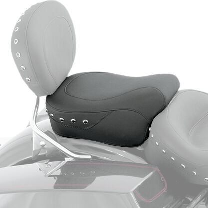 Mustang Pillion Pad Wide Touring Studded Seat Mustang