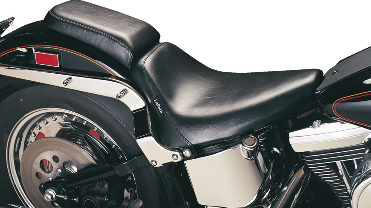 Pillion Bare Bones With Biker Gel, Smooth - 84-99 Softail Seat Accessories Le Pera