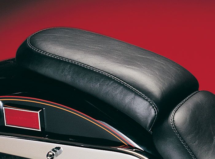 Le Pera Pillion Silhouette With Biker Gel, Smooth - 84-99 Softail Seat Le Pera