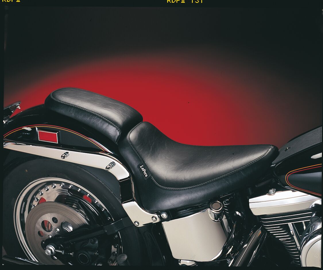 Pillion Silhouette, Smooth - 84-99 Softail Seat Accessories Le Pera Default Title