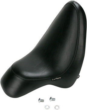 Silhouette Solo Seat, Smooth Black - 00-05 Softail Seat Le Pera