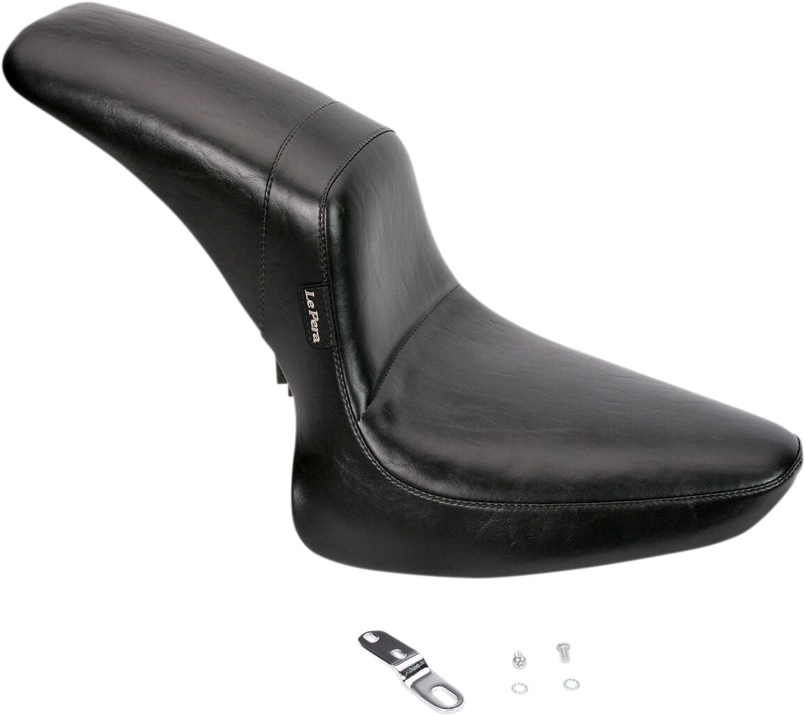 Daytona Sport Seat, Smooth Black - 00-05 Softail Seat Le Pera