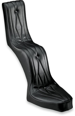 Drag Specialties Seats Seat 12 K/Q Dia Blk Rigid SEATS-FOR HARLEY DRESSER/TOURI Drag Specialties