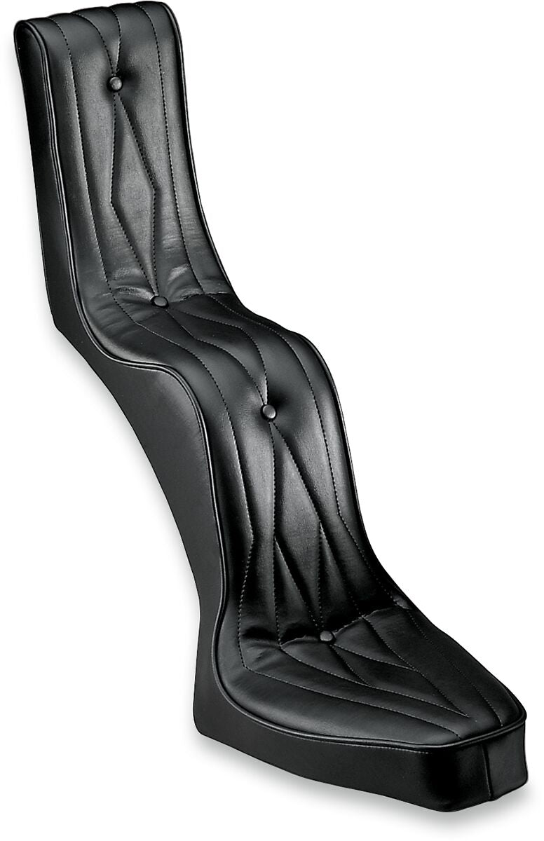 Drag Specialties Seats Seat 12 K/Q Dia Blk Rigid SEATS-FOR HARLEY DRESSER/TOURI Drag Specialties