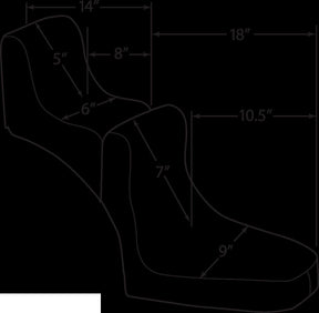 Drag Specialties Seats Seat Scorpion Solo Front B SEATS-FOR HARLEY DRESSER/TOURI Drag Specialties Seats