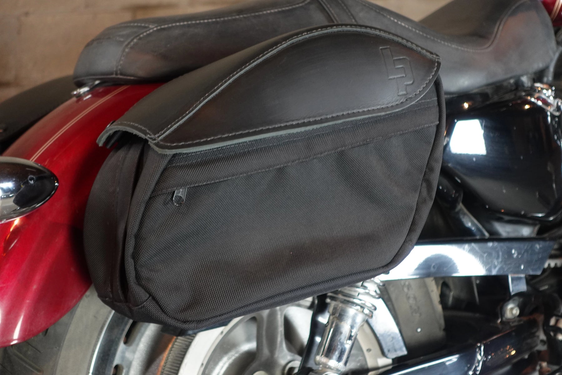 Retro Mini Sportster Saddlebags Leather Pros Default Title