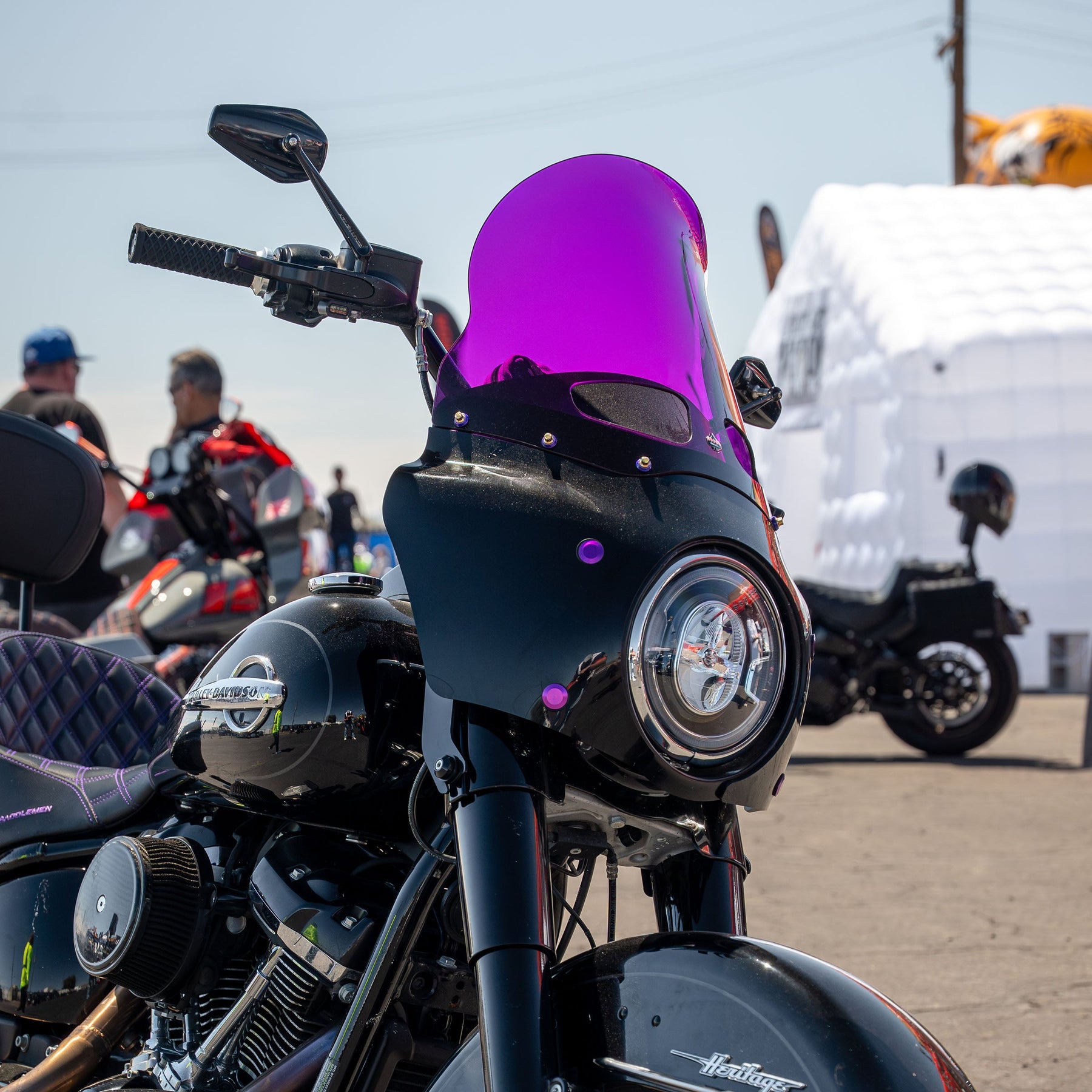 Klock Werks Kolor Flare® Windshield for Road Warrior™ Fairing