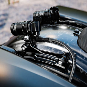 Pro-4 Docking Hardware For Öhlins, Black Anodized - 14-25 Touring Rear Shocks Accessories Kraus