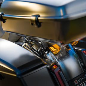 Pro-4 Docking Hardware For Öhlins, Black Anodized - 14-25 Touring Rear Shocks Accessories Kraus