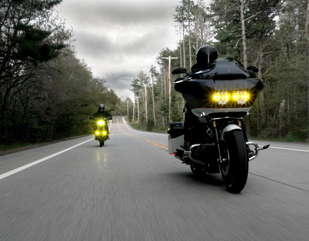 D14 Destroyer LED Headlight Upgrade Kit - 14-23 Road Glide Headlight Denali Electronics