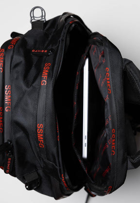 Street Syndicate Mfg Heavy Hitter EDC Backpack, Leather & Marine Grade Canvas Backpack Street Syndicate Mfg