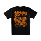 "Escaped The Grave" T-shirt - Black T-Shirt Holy Death Motorcycle Co.