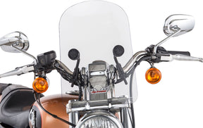 Slipstreamer Windshield Tombstone Clr WINDSHIELD-UNIVERSAL STREET TY Slipstreamer