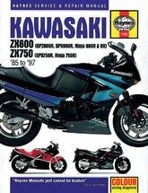 Haynes Manual Kaw Zx600 Ninja Books & Manuals Haynes