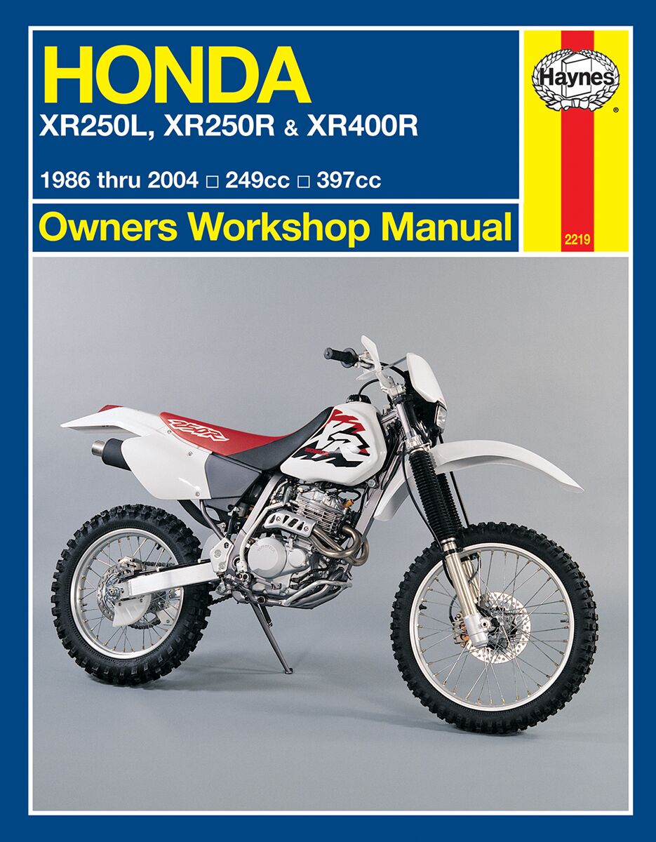 Haynes Manual Honxr250 R/250 L/400 Books & Manuals Haynes