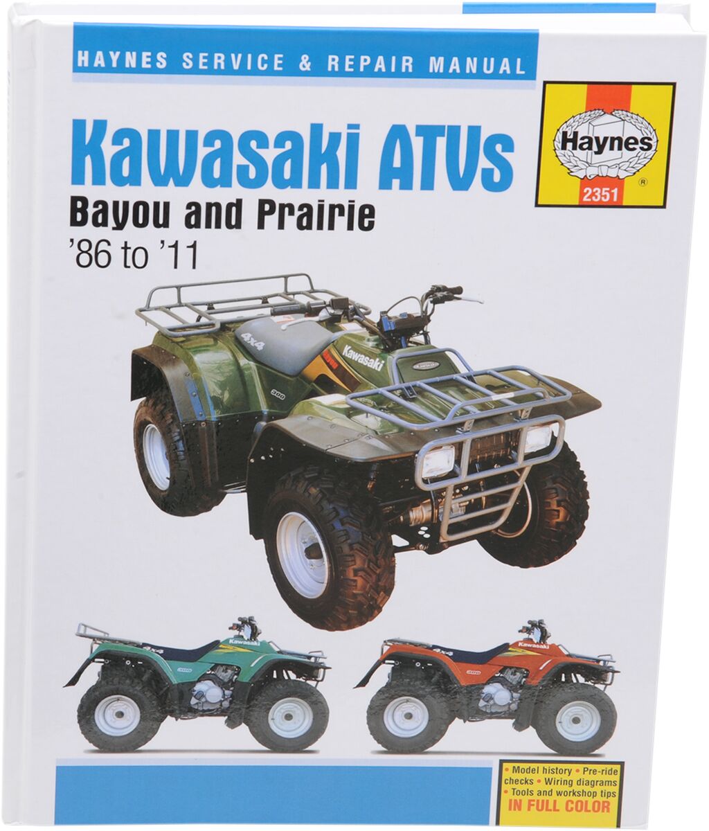 Haynes Manual Kaw Atv Books & Manuals Haynes