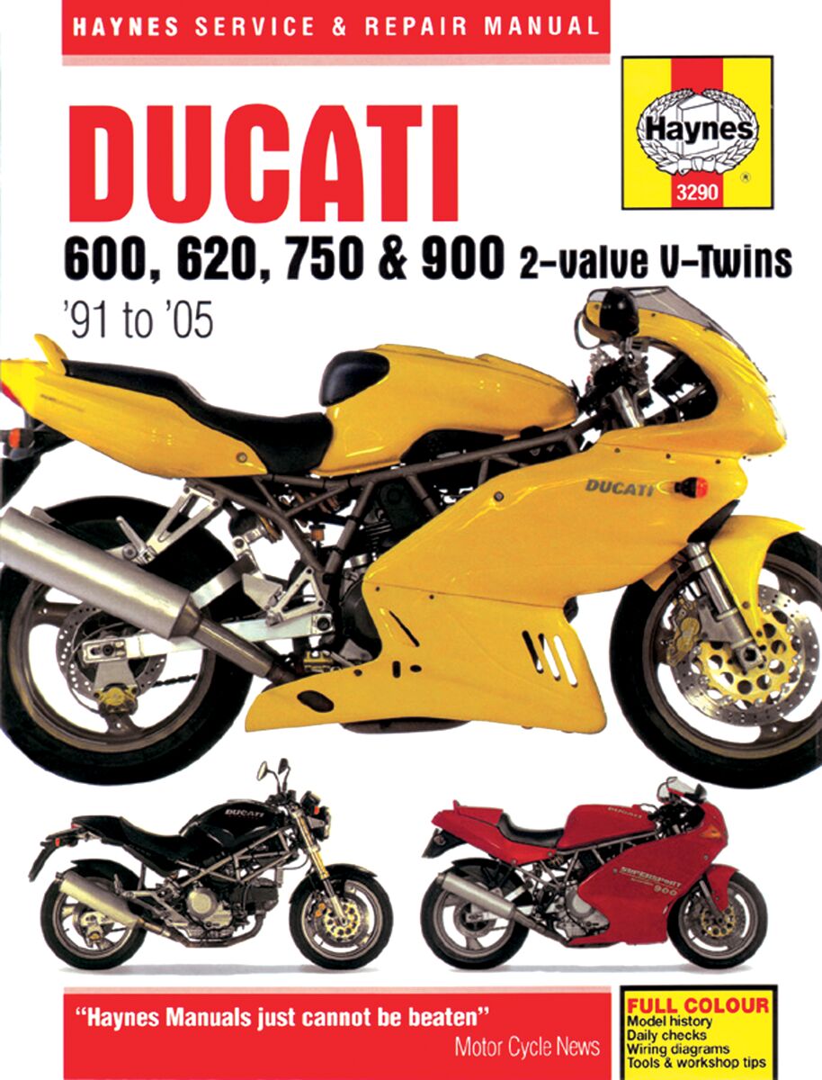 Haynes Manual Ducati V Twin Books & Manuals Haynes