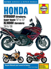 Haynes Manual,Vtr1000 F Supr Hawk Books & Manuals Haynes