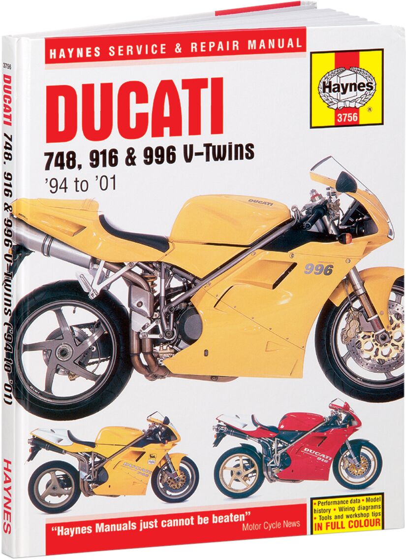 Haynes Manual Duc 748/916/996 Books & Manuals Haynes