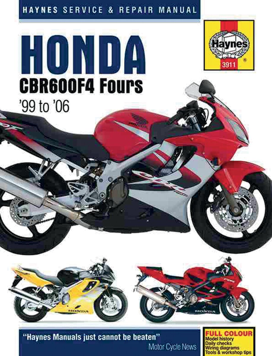 Haynes Manual Hon Cbrf4 Books & Manuals Haynes