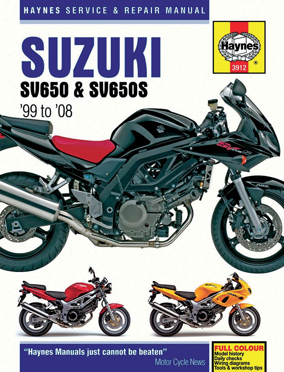 Haynes Manual Suz Sv650 Books & Manuals Haynes
