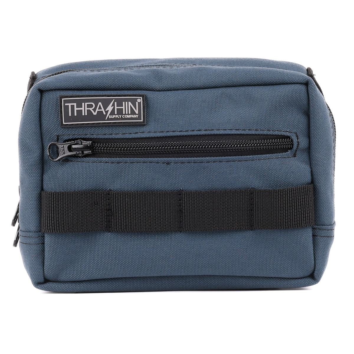 HandleBar Bag, Sharkskin Blue Handlebar Bag Thrashin Supply Co.